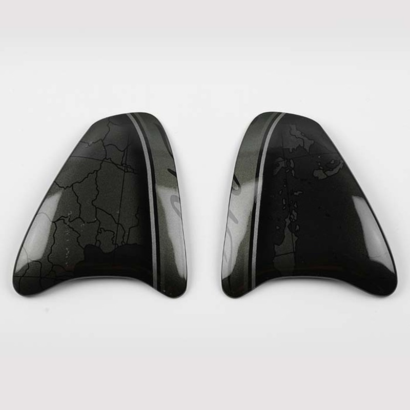 [55042198] ARAI Cubiertas laterales ARAI (Sistema VAS-Z), HARADA TOUR Negro Negro