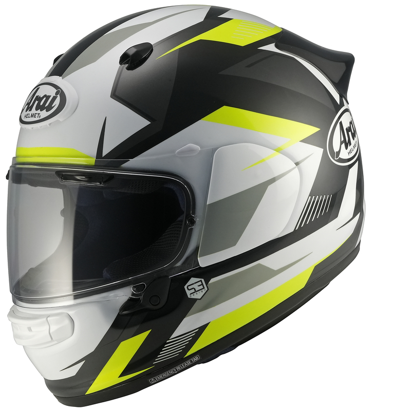 [177-0381-05] ARAI Casco ARAI Quantic Supra - Amarillo - XL Amarillo & Amarillo & Blanco & Negro