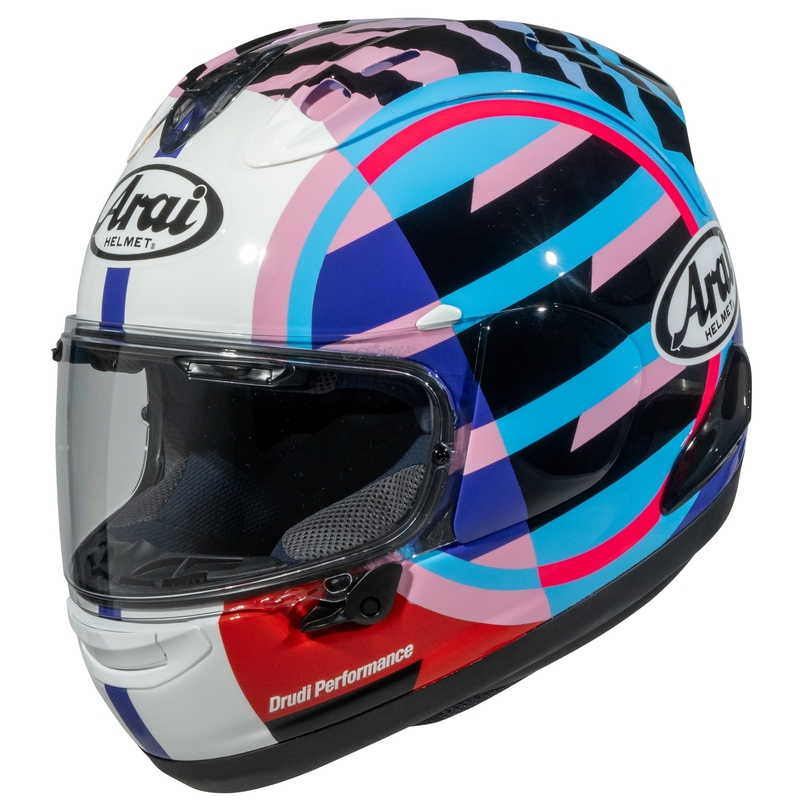 [137-0149-04] ARAI Casco ARAI RX-7V EVO - Spectre Cyan - L Turquesa