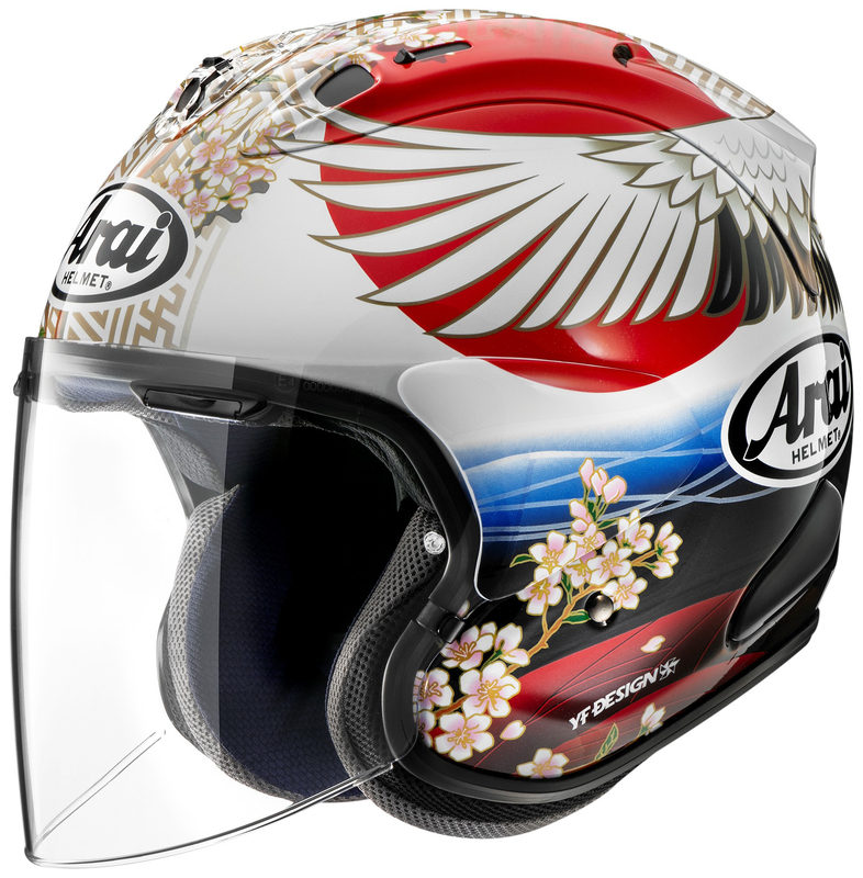 ARAI Casco ARAI SZ-R Evo Tsubasa - Replica - L Blanco & Réplica