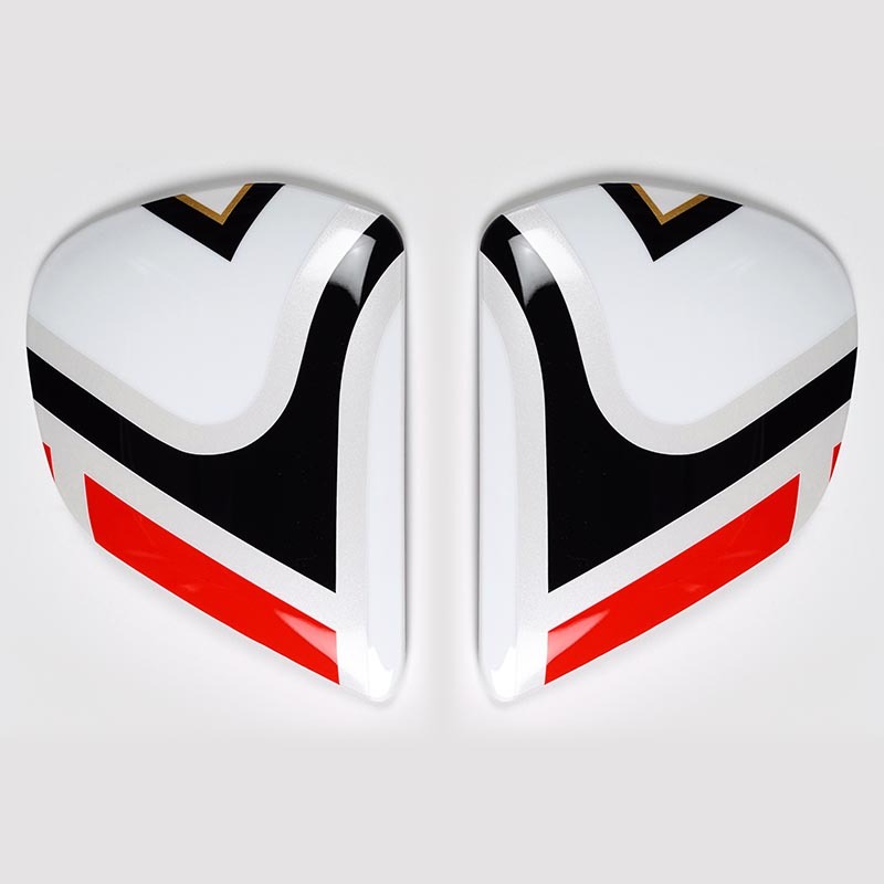 [55025478] ARAI Cubiertas laterales ARAI EDWARDS LEGEND Blanco (Compatible sistema VAS-V) Blanco