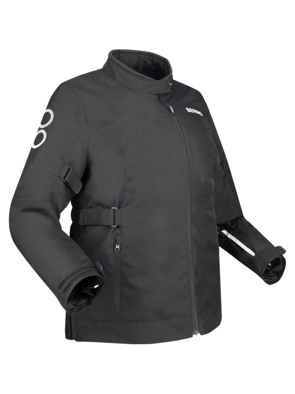 Bering Long jacket LADY PAMELA QS Black/White