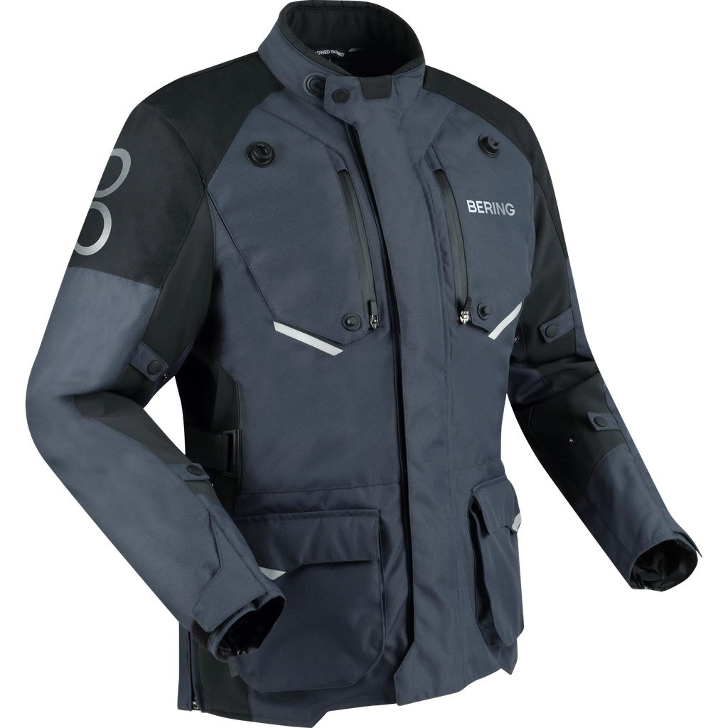 Chaqueta Bering Calgary Negro/Gris