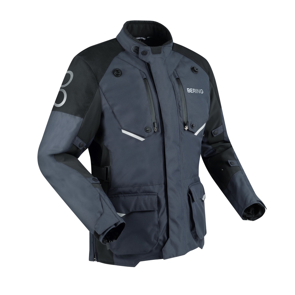 Chaqueta Bering Calgary Negro/Gris