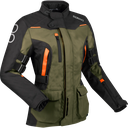 Chaqueta Bering Zephyr Mujer Negro/Caqui/Naranja