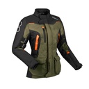 Chaqueta Bering Zephyr Mujer Negro/Caqui/Naranja
