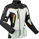Chaqueta Bering Zephyr Mujer Negro/Gris/Amarillo