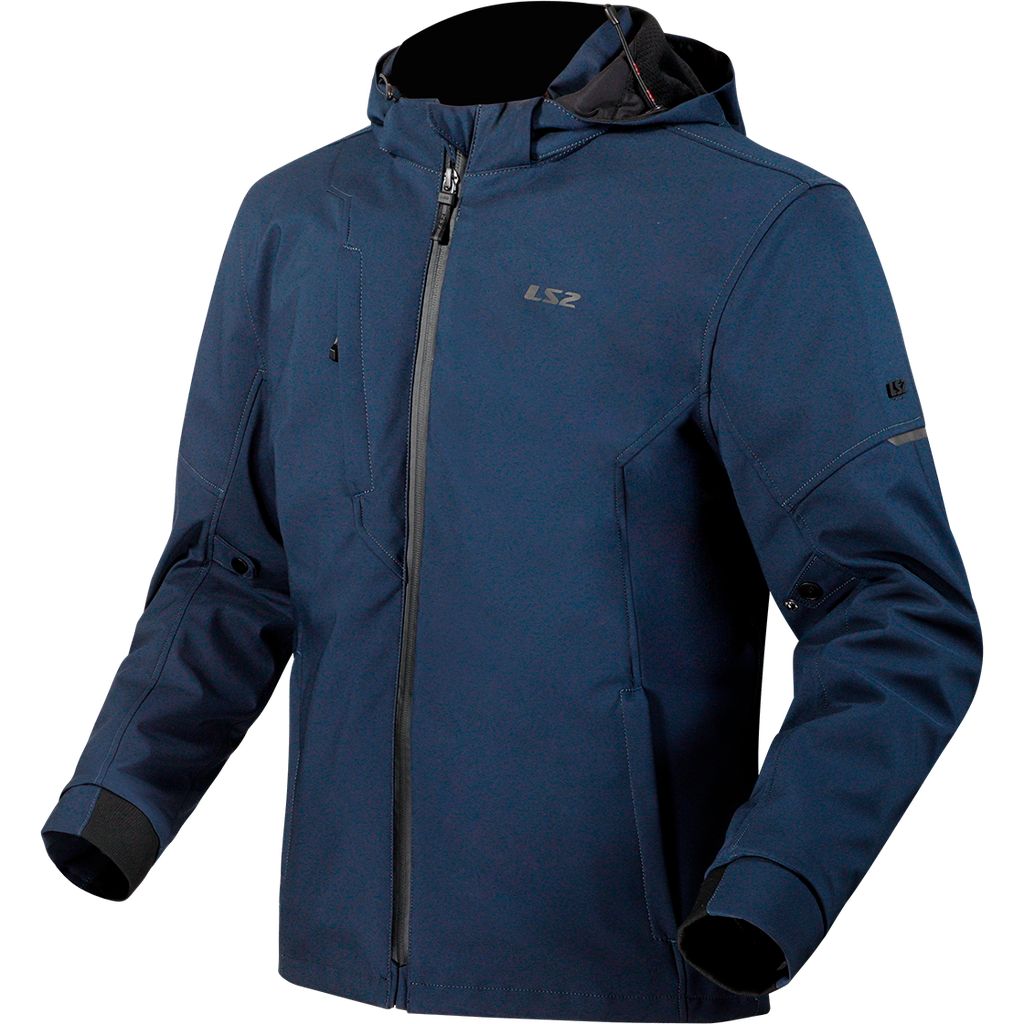 [64240W0123S] Chaqueta Hombre LS2 BOLTON Oscuro Azul (S)