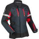 Chaqueta Bering Halifax - En 17353 Mujer Negro/Antracita/Rojo
