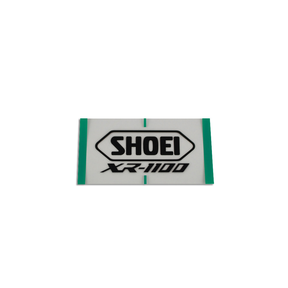 [090110STCMTBLK] Recambio Shoei Logo Posterior Xr-1100 Negro Mate