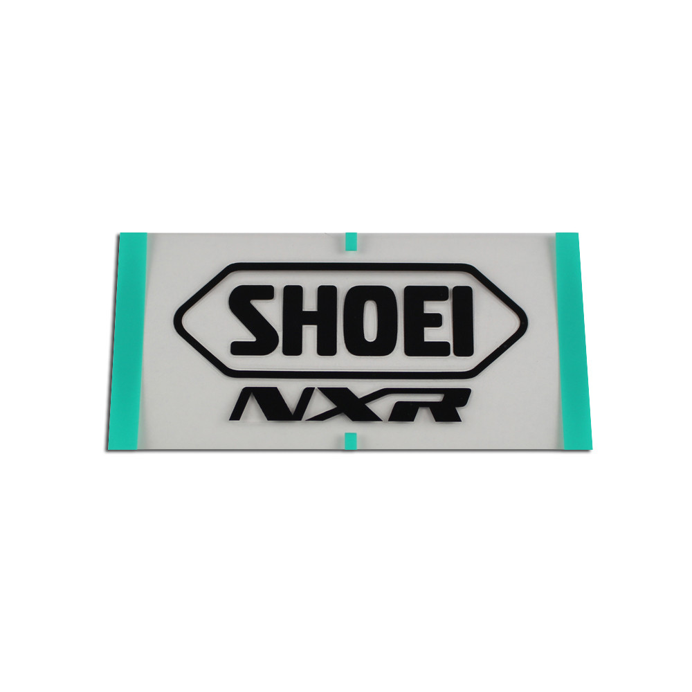 Recambio Shoei Logo Posterior Nxr Negro Mate