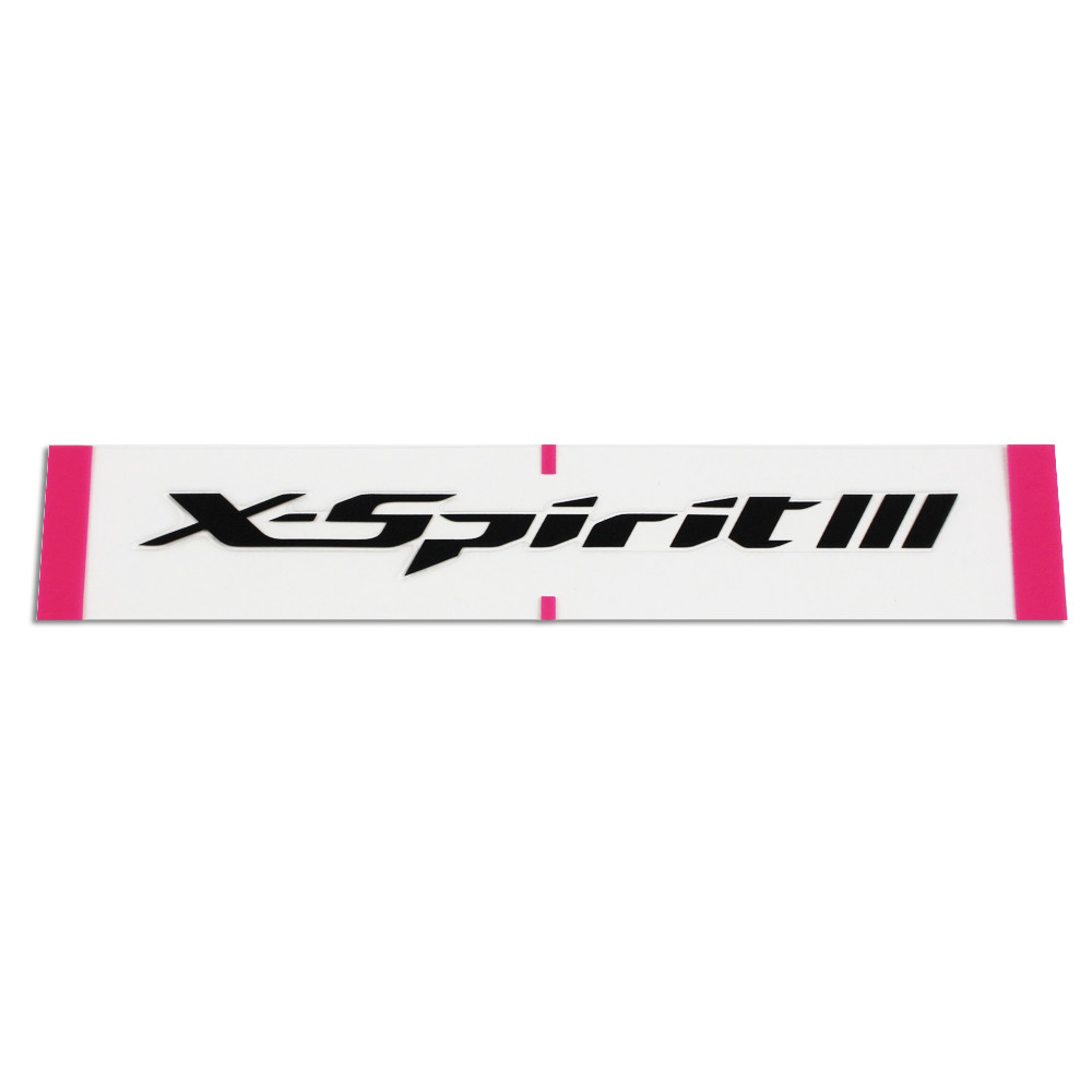 [09014STCBLK] Recambio Shoei Logo Posterior X-spirit 3 Negro