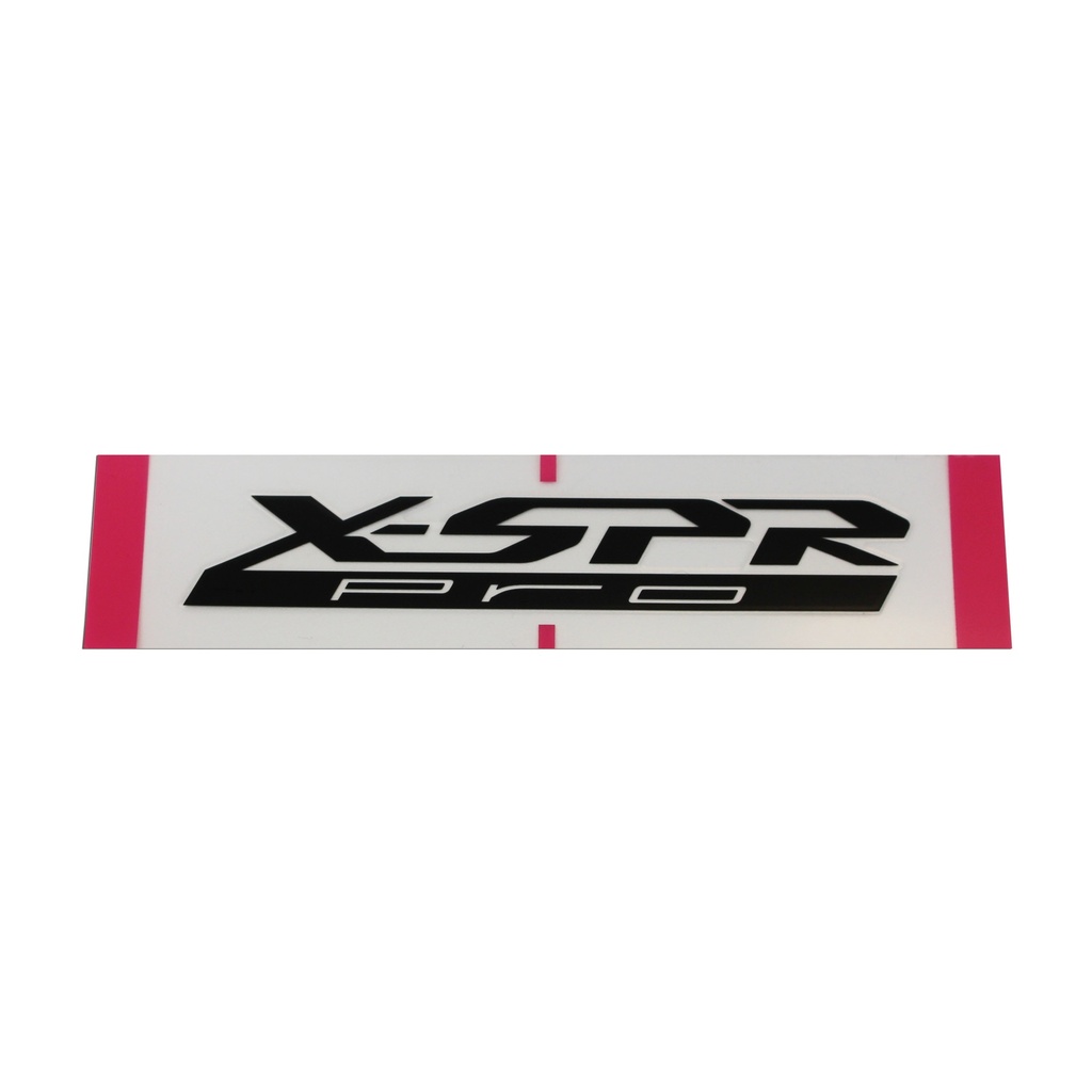 [09015STCBLK] Recambio Shoei Logo Posterior X-spr PRO Negro