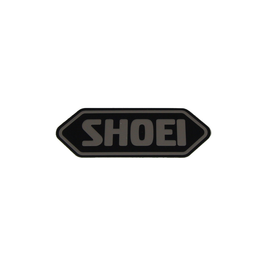 [090EBL58BLK] Recambio Shoei Logo Visera Hornet Adv / 06