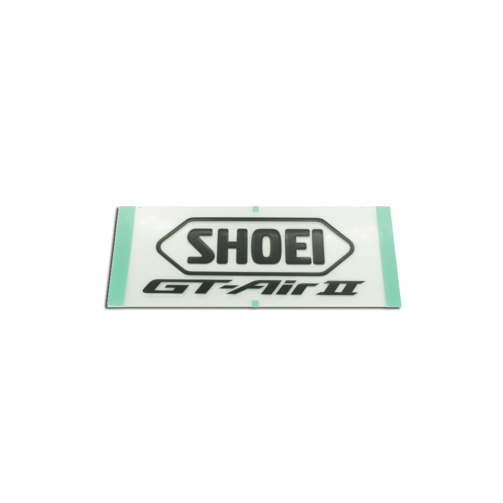 [090GT2RSTMTBLK] Recambio Shoei Logo Posterior Gt-air 2 Negro Mate