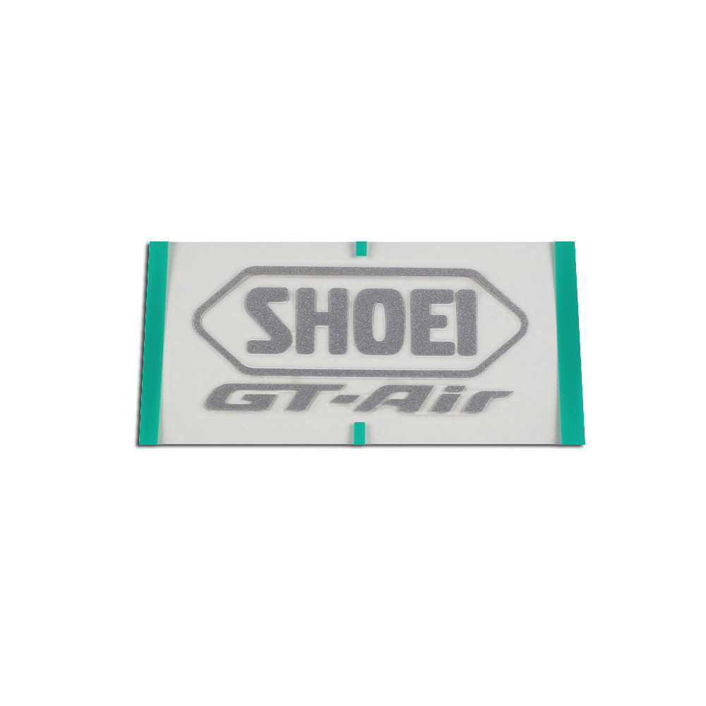 [090GTARSTMTSLV] Recambio Shoei Logo Posterior Gt-air Gris Mate