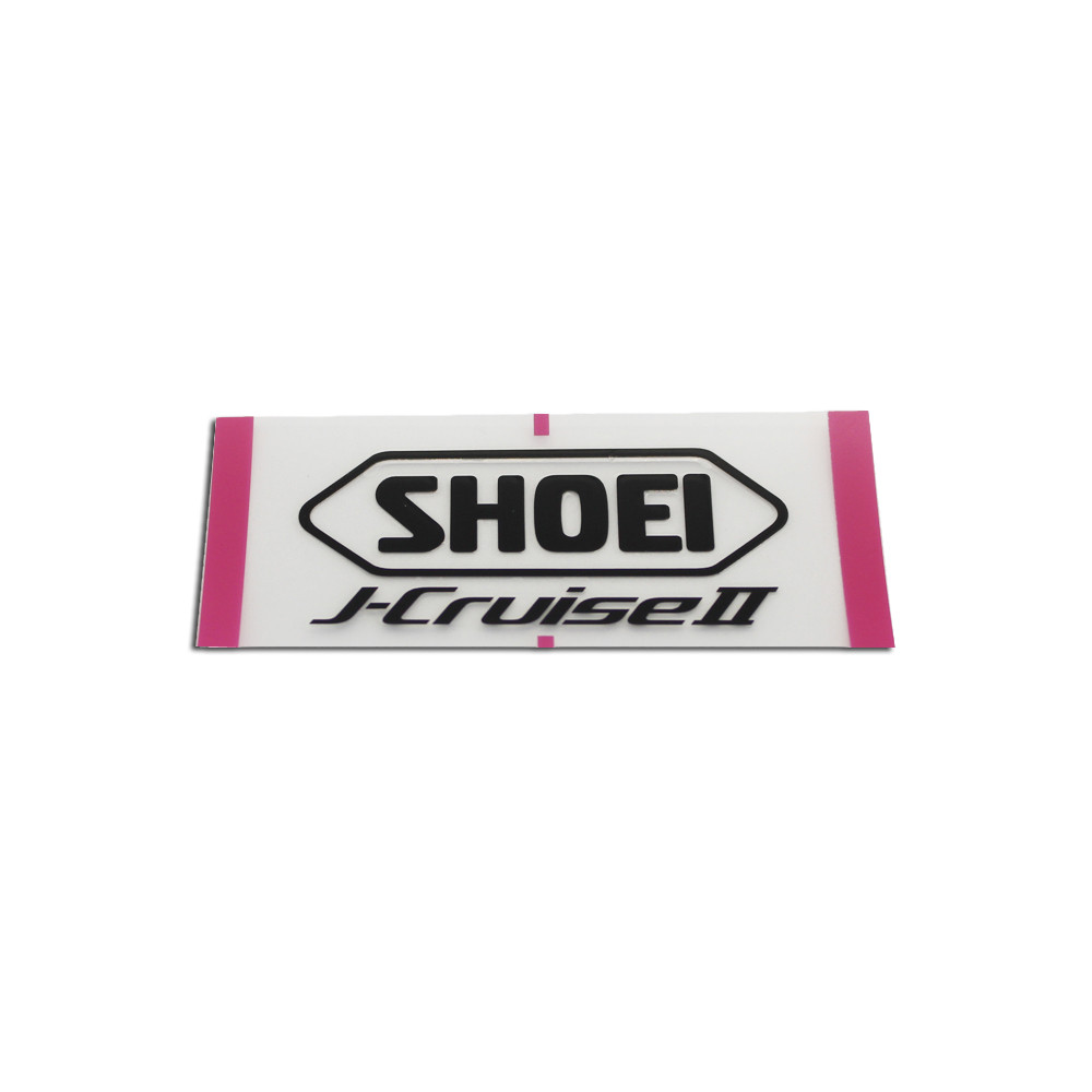 [090JC2RSTBLK] Recambio Shoei Logo Posterior J-cruise 2 Negro