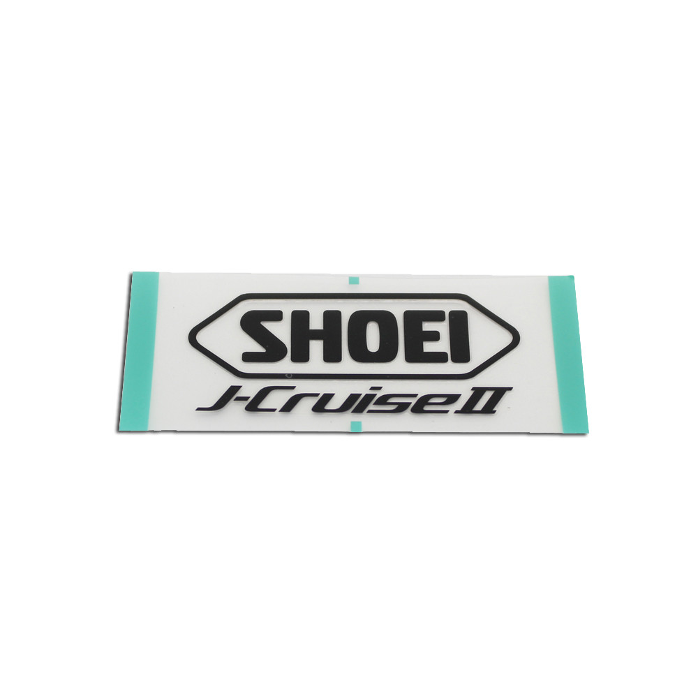 [090JC2RSTMTBLK] Recambio Shoei Logo Posterior J-cruise 2 Negro Mate
