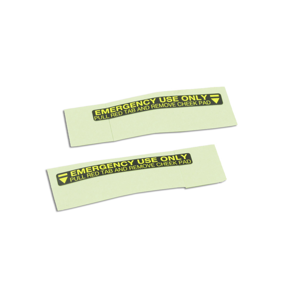 [090LBEMG2] Recambio Shoei Logo Emergency Use Only
