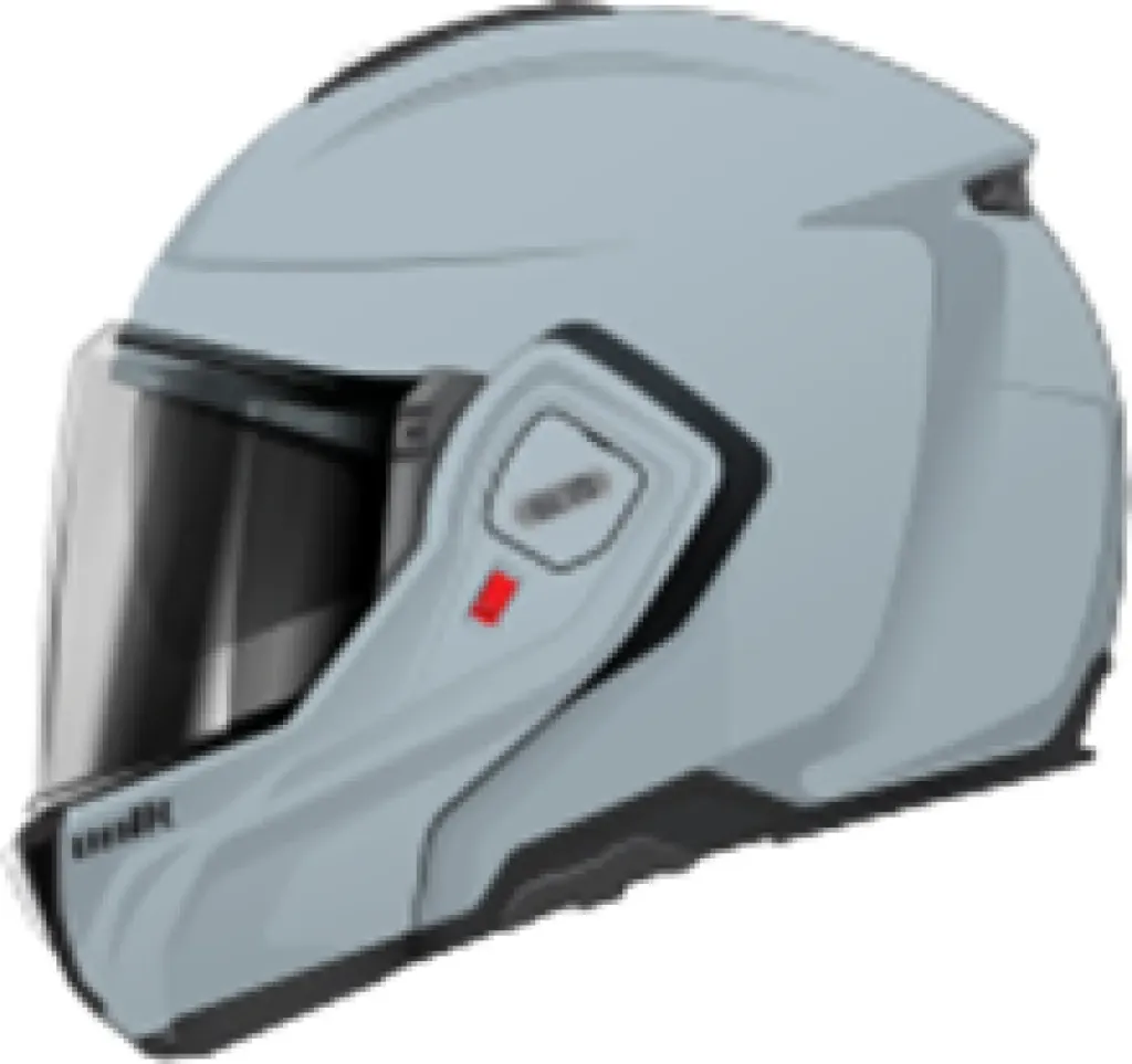 Casco Convertible Unik Spectrum DV gris brillo (XS)