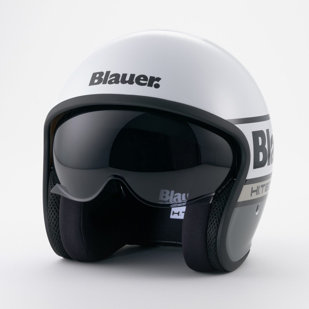 Casco Jet Blauer Pilot 4.0 Blanco Gris