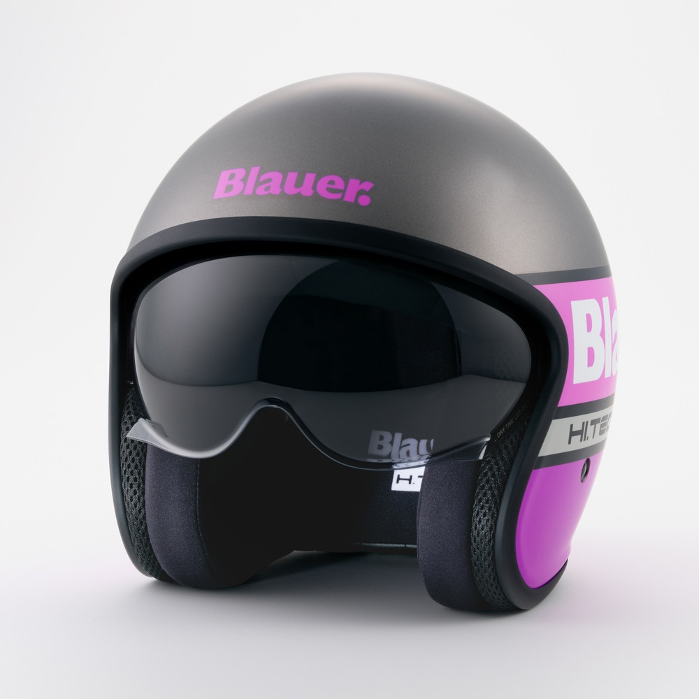 [12CBKHU01777H01H0501] Casco Jet Blauer Pilot 4.0 Titanio Mate (XS)