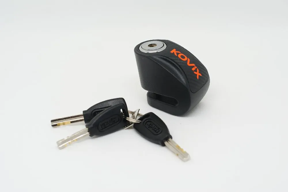 Kovix Antirrobo disco KNN1 negro inox 6 mm