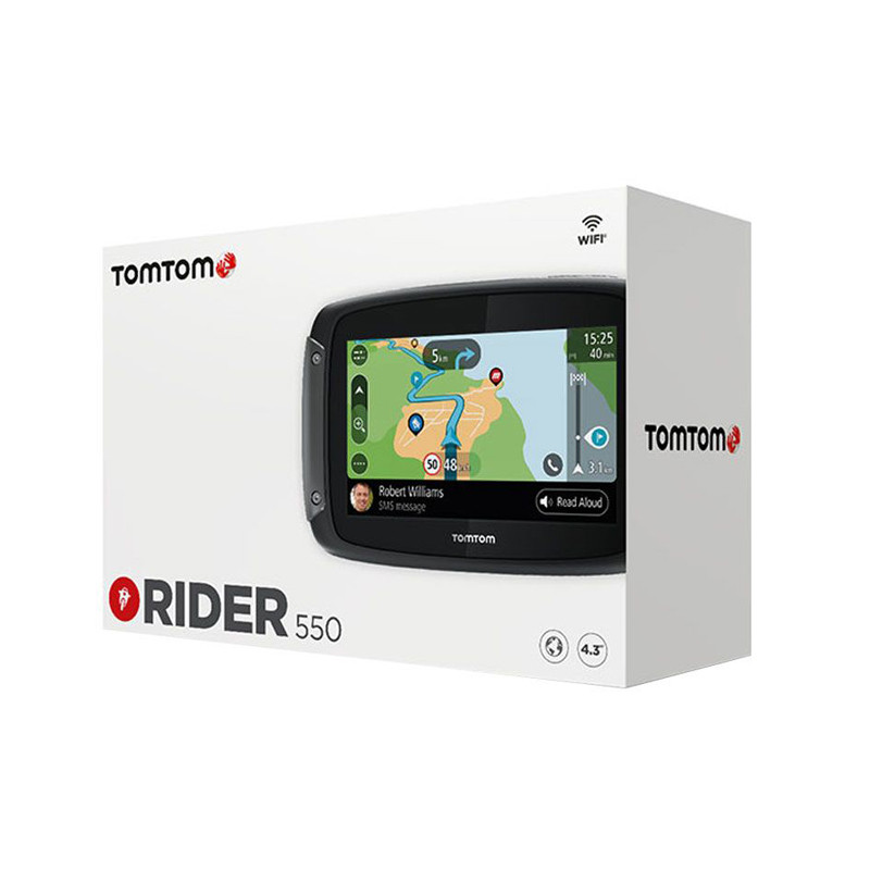 Navegador GPS para Moto TomTom Rider 550 World