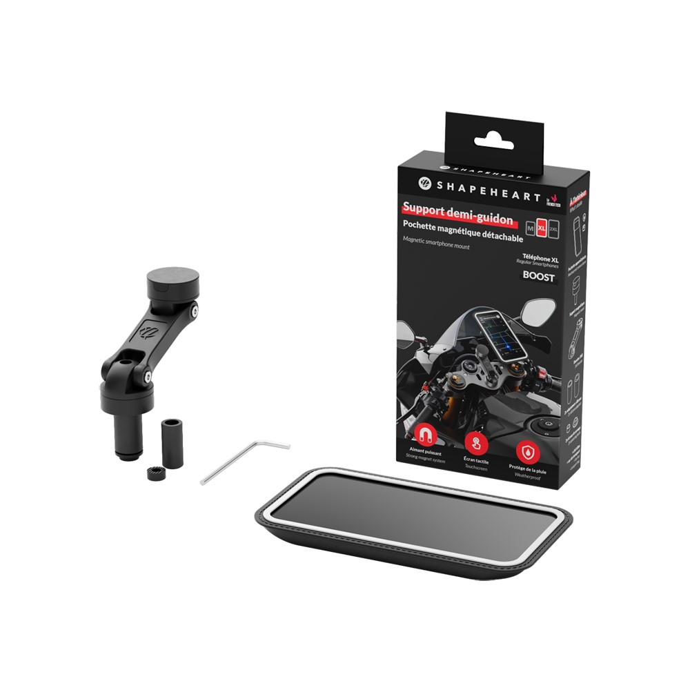 Funda Smartphone Universal Magnética Shapeheart Moto Stem Boost