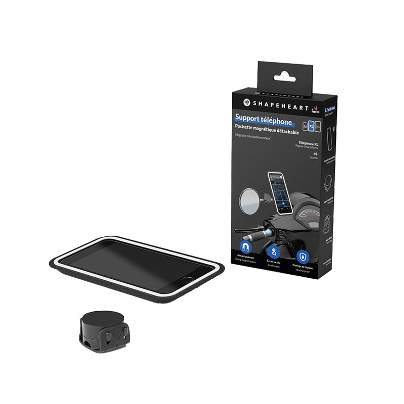 [SPHSCOOTM] Soporte Funda Smartphone Universal Magnética Shapeheart Scooter (M)
