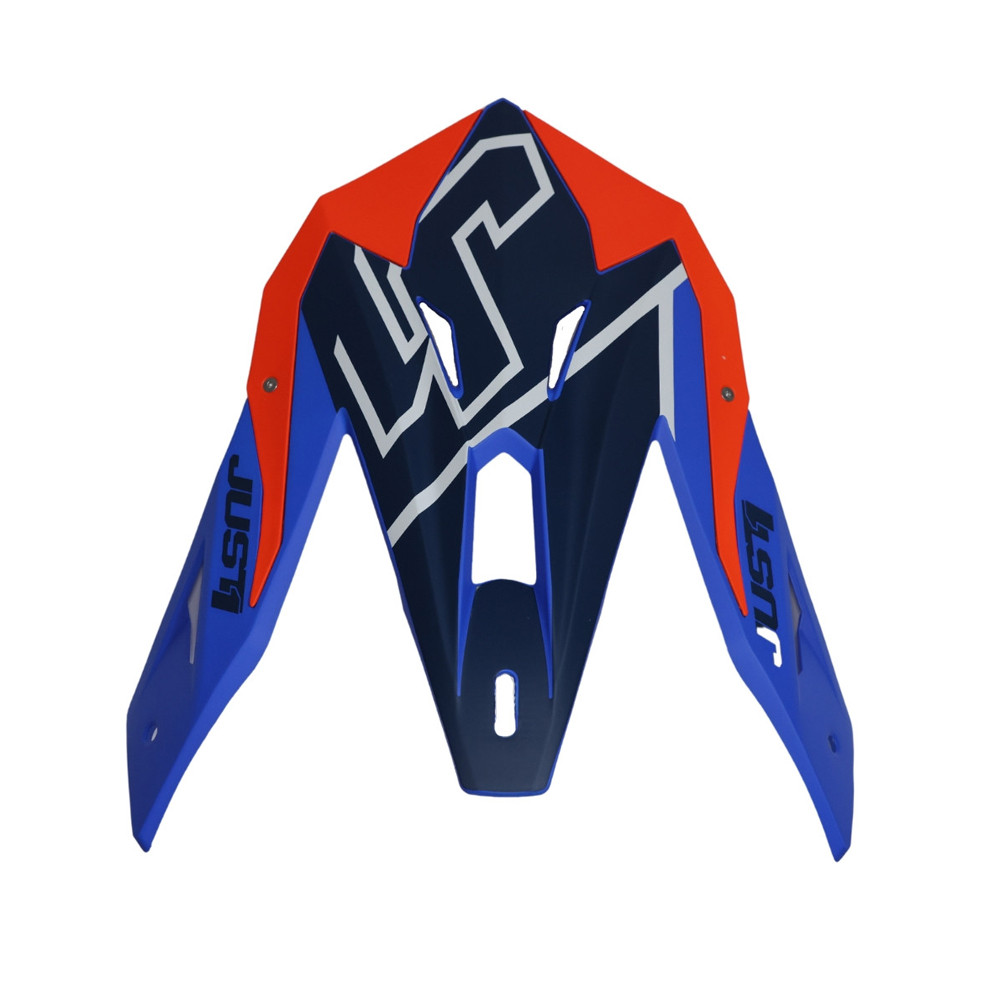 Recambio JUST1 Visera J-39 Thruster Azul / Naranja / Blanco