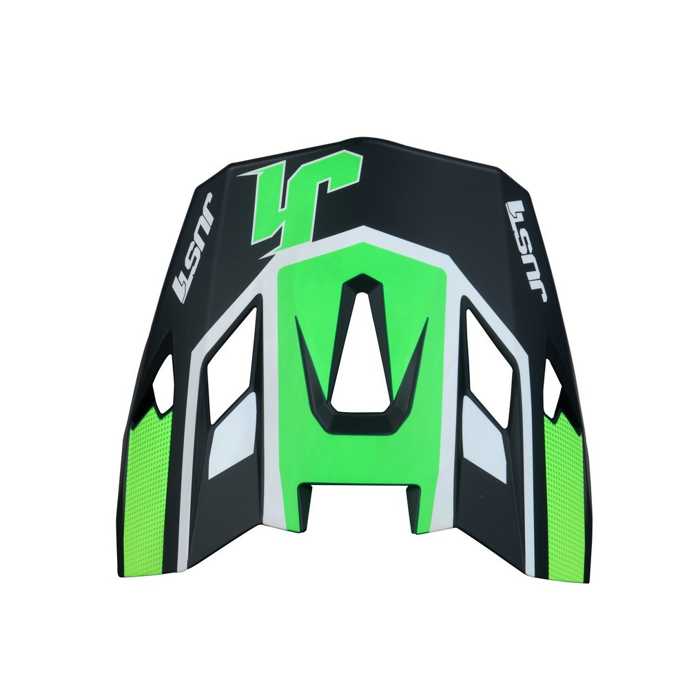 Recambio JUST1 Visera J-40 Flash Blanco / Verde / Negro