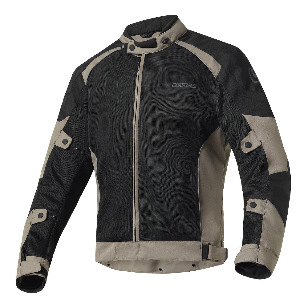 [LVMOCHARA2M0303] Chaqueta Levior Arashi 2 Taupe / Negro (S)
