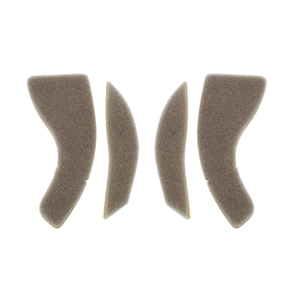 [60VFWCOMPADS] Almohadilla de Confort Shoei PFS Type B Lateral Superior Blanda 10 Uds