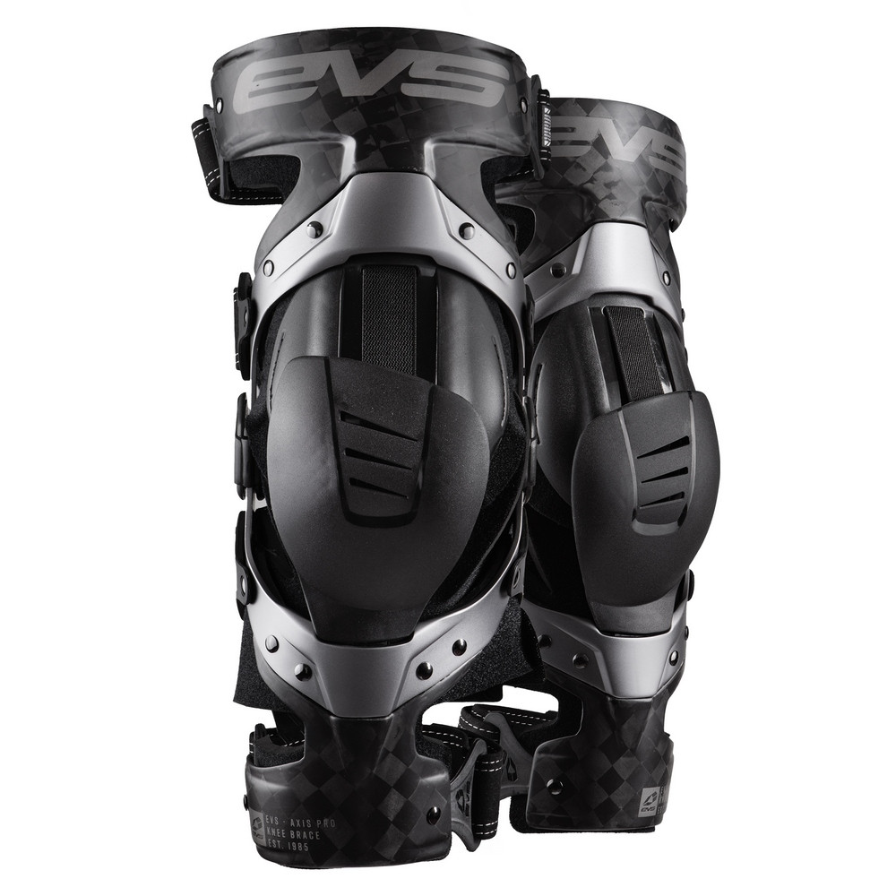 [AXISPGRYSP] Rodilleras Ortopédicas EVS Axis Pro Negro Gris (S)