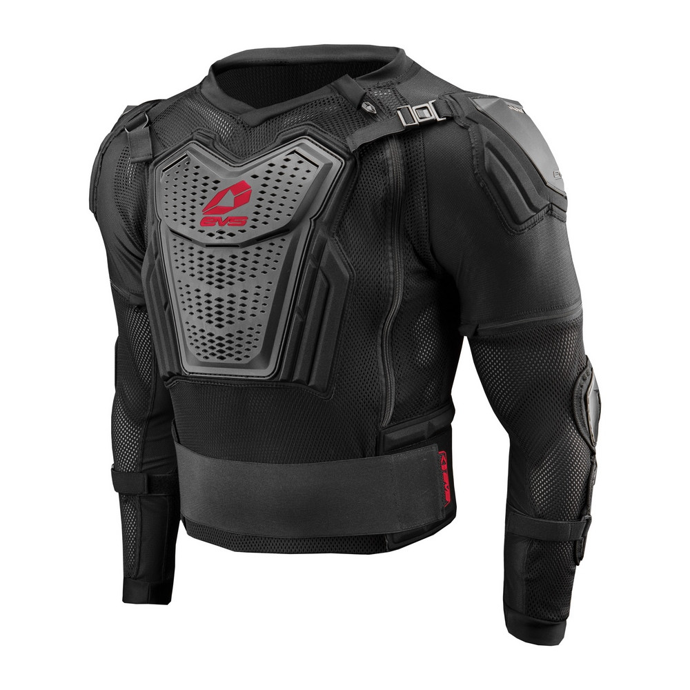Peto EVS Comp Suit Negro Rojo