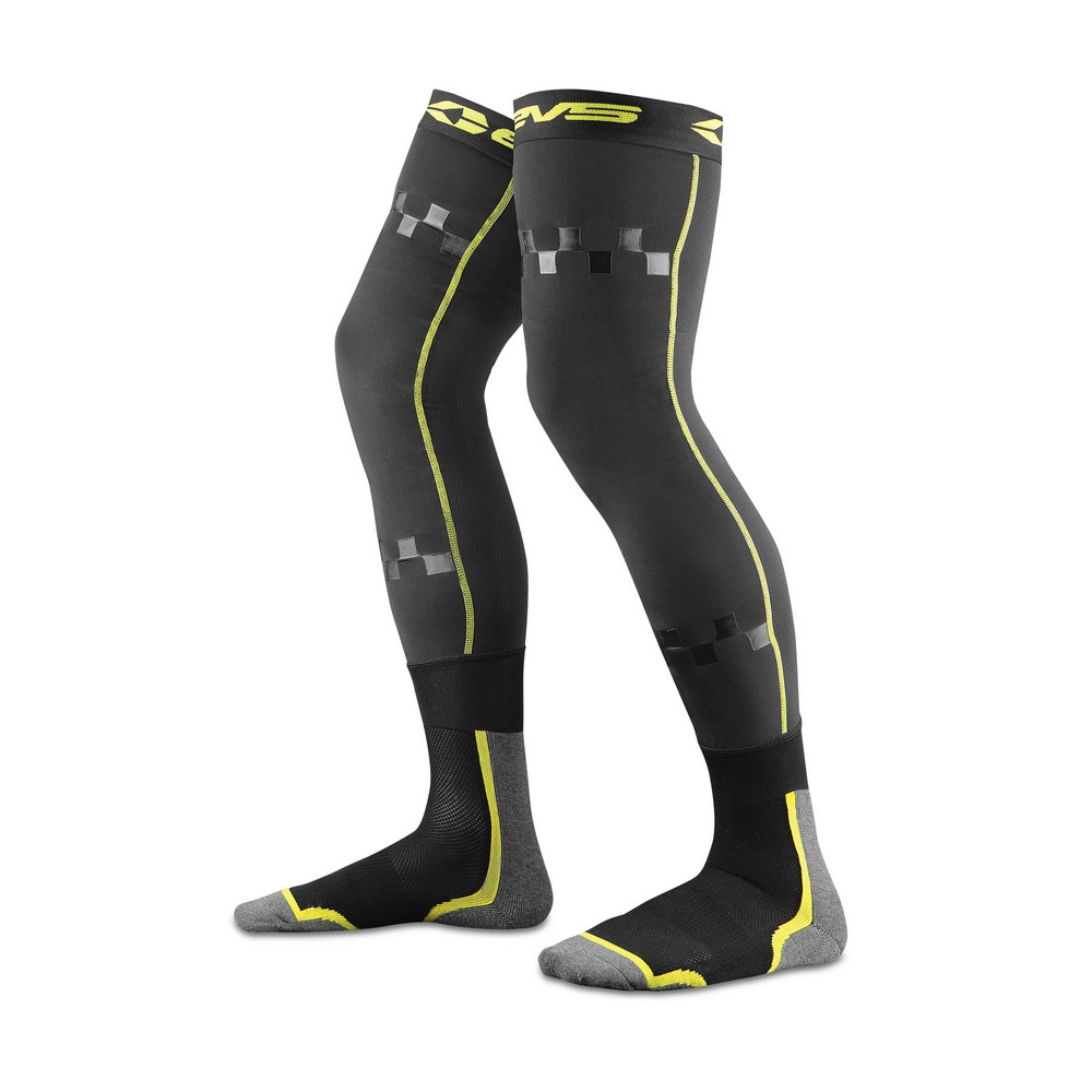 Calcetines EVS Fusion Combo Amarillo Fluor / Negro