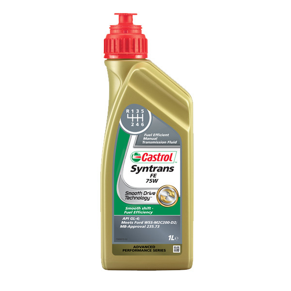[MASYNTRANSFE75] Lubricante Transmisión Castrol Syntrans FE 75W 1L