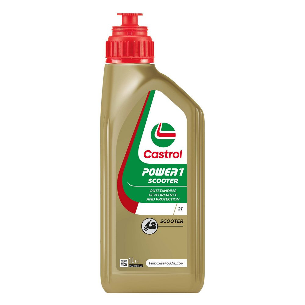 Lubricante Motor Castrol POWER1 Scooter 2T 1L
