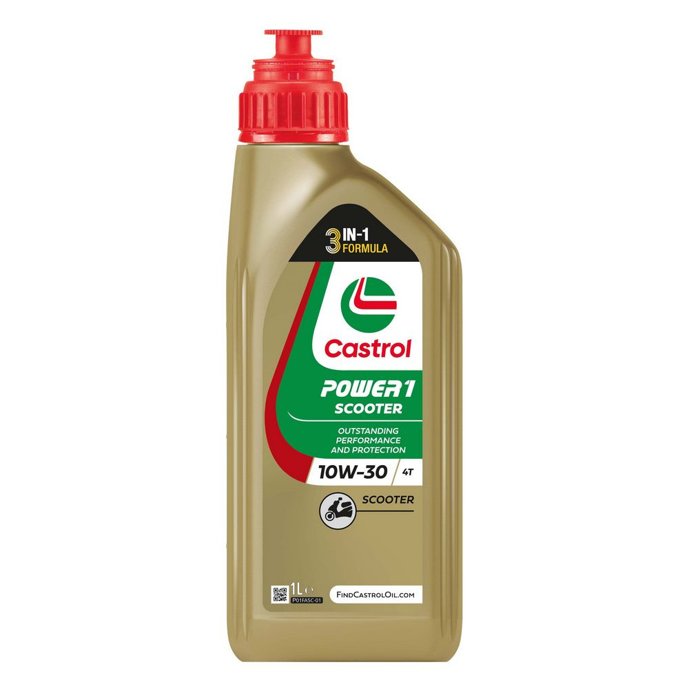 Lubricante Motor Castrol POWER1 Scooter 4T 10W-30 1L