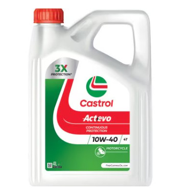 Lubricante Motor Castrol Actevo 4T 10W40 4L