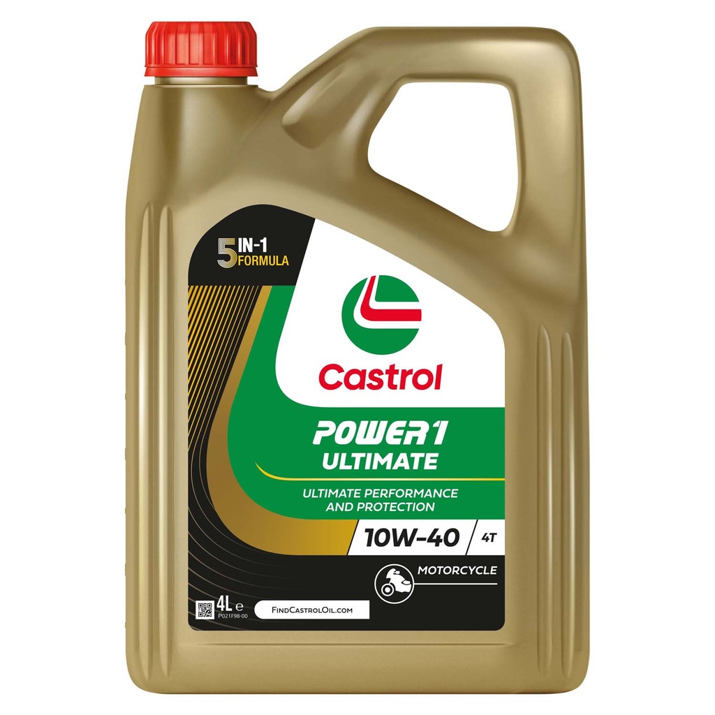 Lubricante Motor Castrol POWER1 Ultimate 4T 10W40 4L