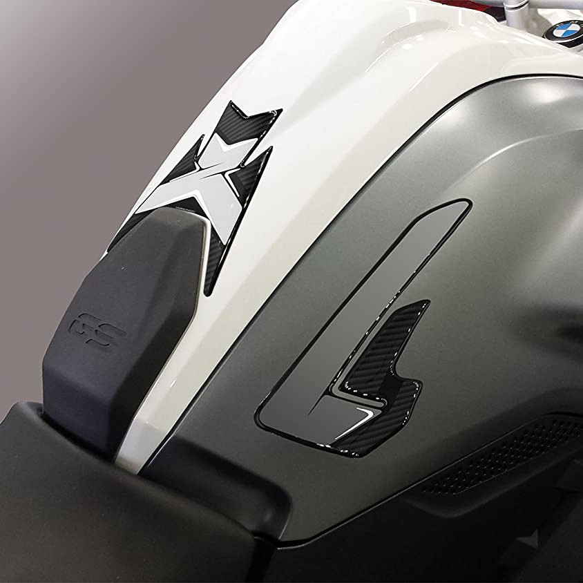 Protector Adhesivo Uniracing Depósito BMW R1200GS 13-18 Negro / Gris