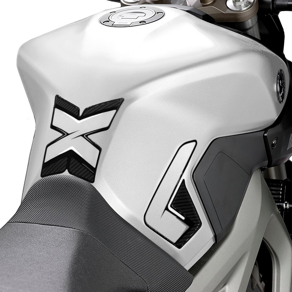 Protector Adhesivo Uniracing Depósito Yamaha MT-09 14-17 Negro / Gris