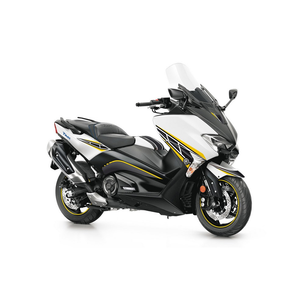[K46471] Protector Adhesivo Uniracing Yamaha T-max 530 17-19 Amarillo