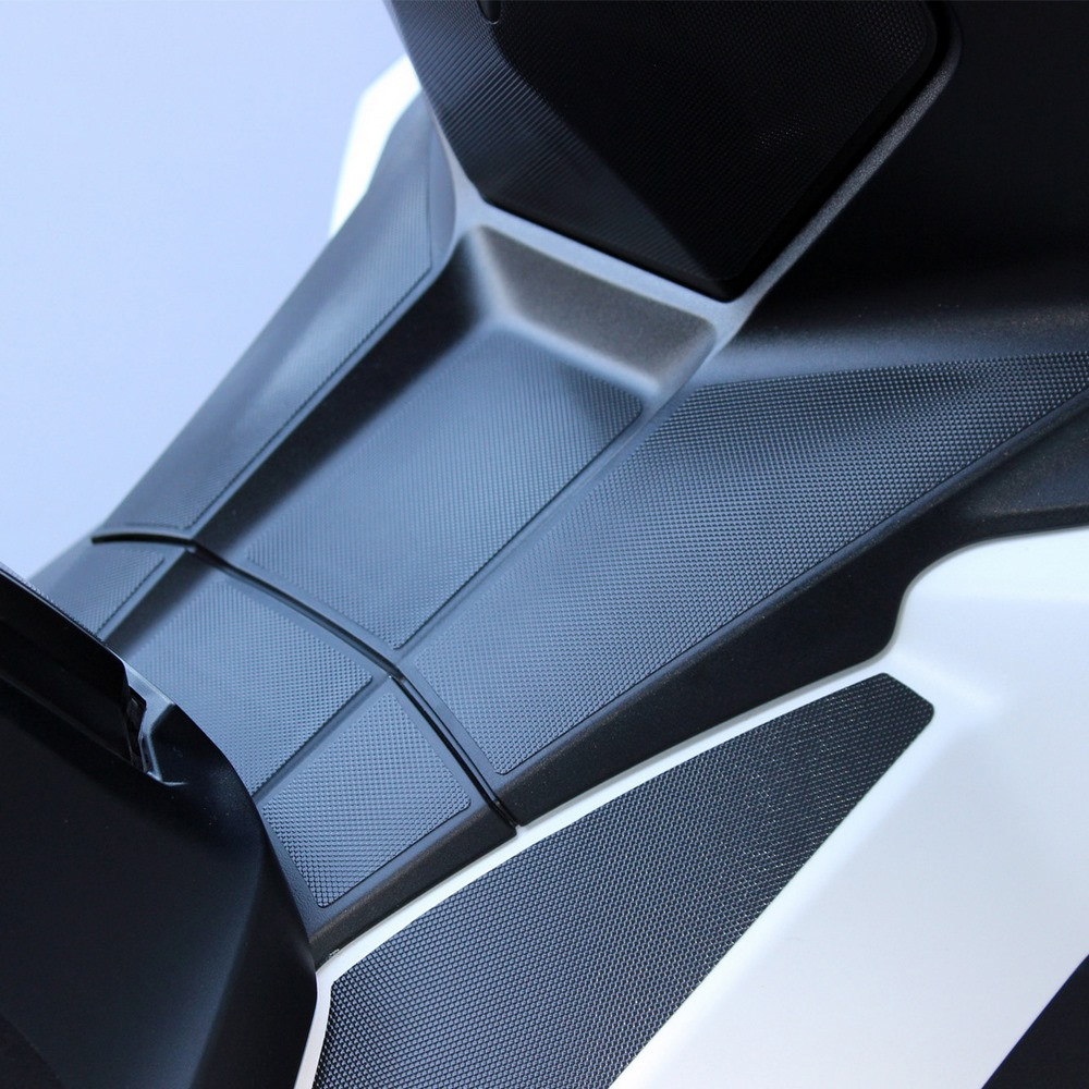 Protector Adhesivo Uniracing Puente Honda X-adv 17-20 Negro / Transparente