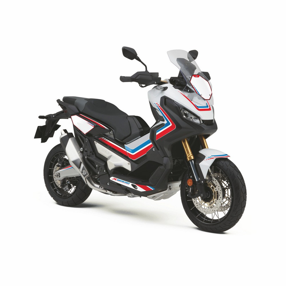 Protector Adhesivo Uniracing KIT Completo Honda X-adv 17-20 Rojo / Azul / Blanco