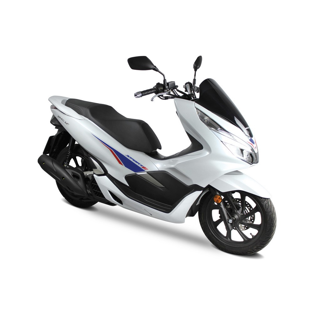 [K47410] Protector Adhesivo Uniracing Honda Pcx 125 19-20 Blanco
