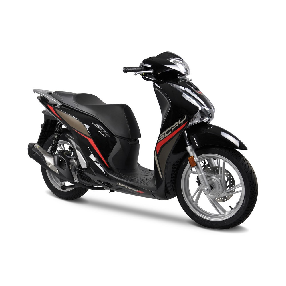 Protector Adhesivo Uniracing Honda Sh 125 17-19 Negro