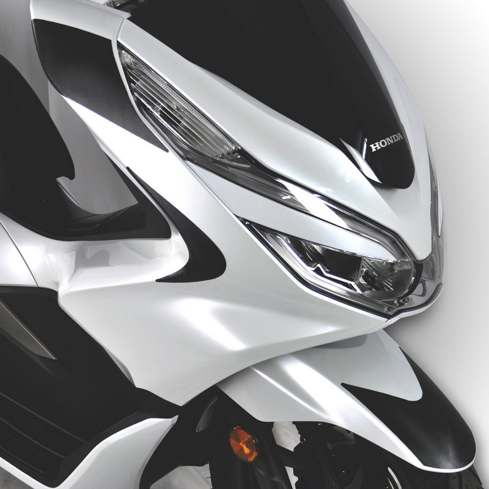 [K47469] Protector Adhesivo Uniracing Frontal Honda Pcx 125 19-20 Negro